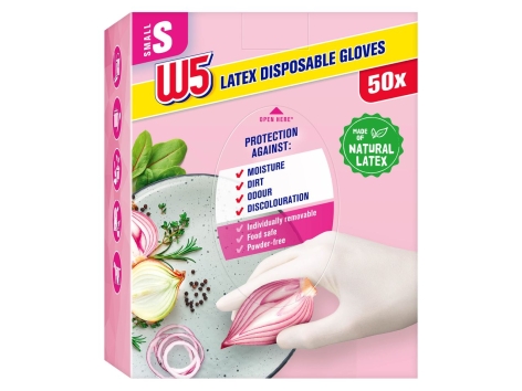 Gants en latex jetables