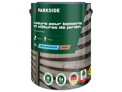 Lasure pour boiserie et clôtures de jardin