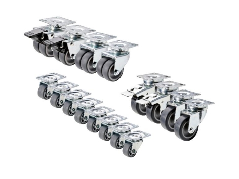 Roulettes pivotantes