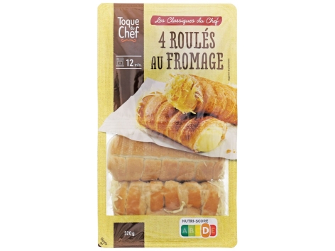4 roulés au fromage