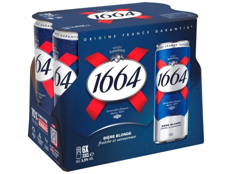 1664 bière blonde