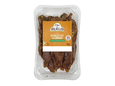 Aiguillette de canard aux herbes