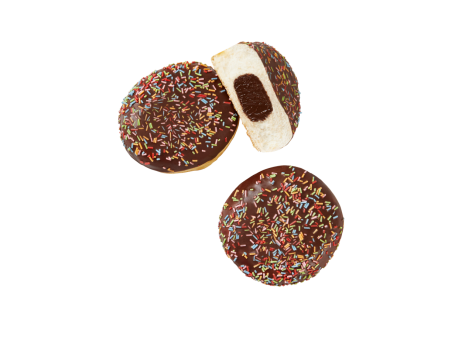 2 beignets cacao-noisettes