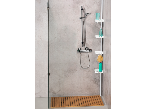 Étagère de douche télescopique