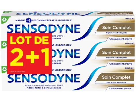 Sensodyne dentifrice soin complet