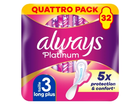 Always serviettes platinium