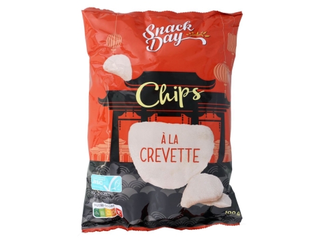 Chips à la crevette