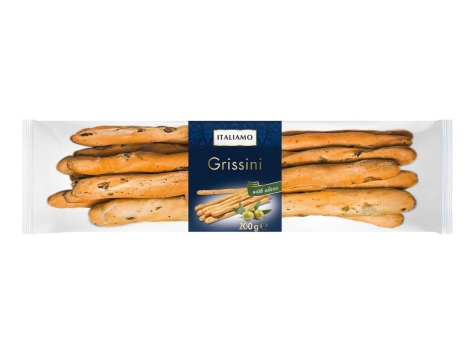 Grissini aux olives