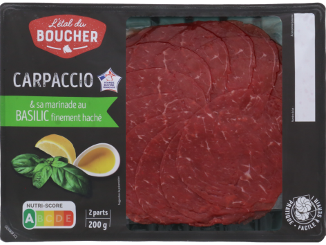 Carpaccio basilic