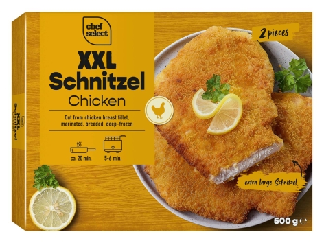 Escalopes de poulet panées