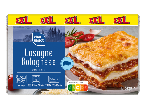 Lasagne à la bolognaise