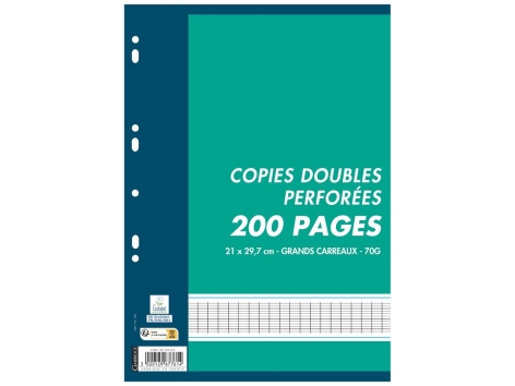 Copies doubles ou feuilles simples