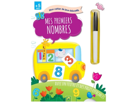 Cahier d’apprentissage effaçable